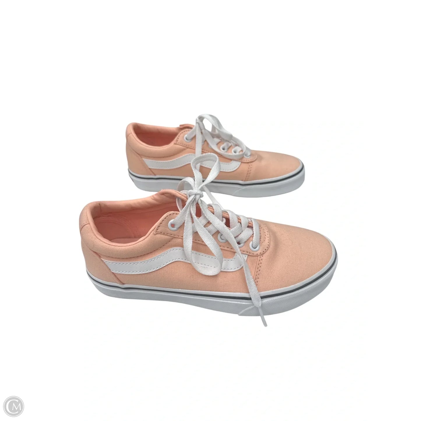 Shoes Sneakers By Vans In Peach, Size: 6