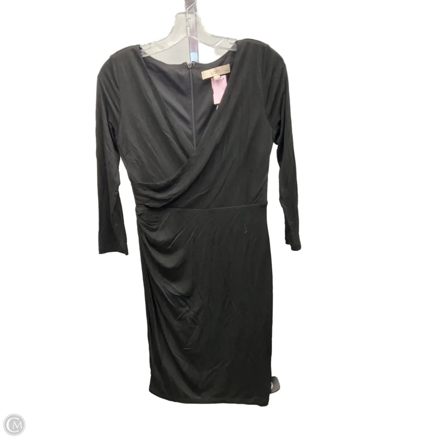 Dress Casual Short By Loft In Black, Size: Xsp