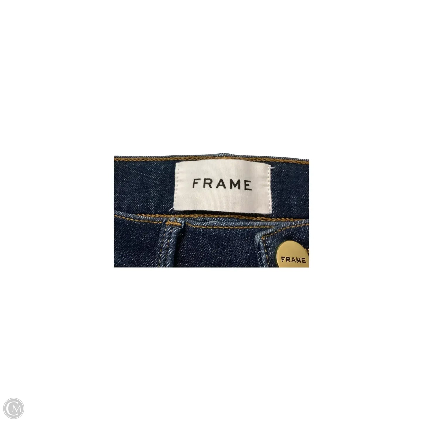Jeans Skinny By Frame In Blue, Size: 2