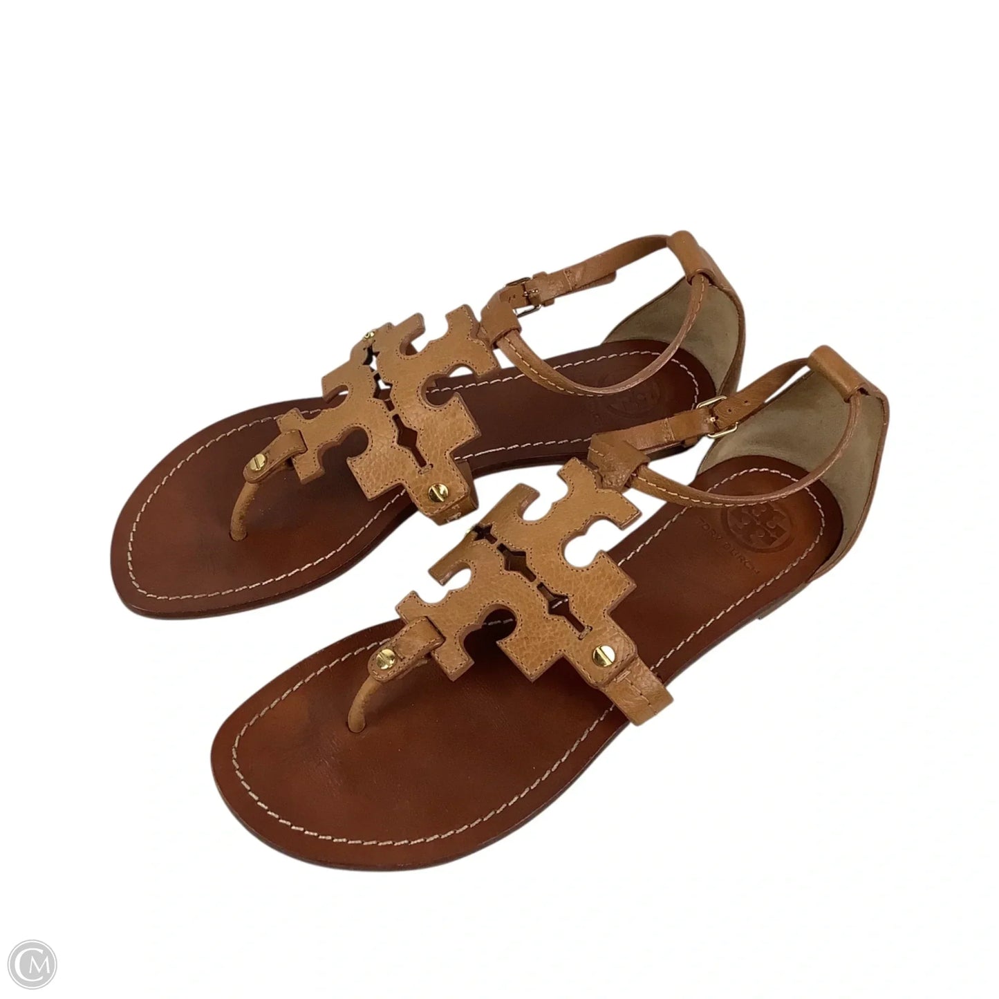 Shoes Designer By Tory Burch In Brown, Size: 10