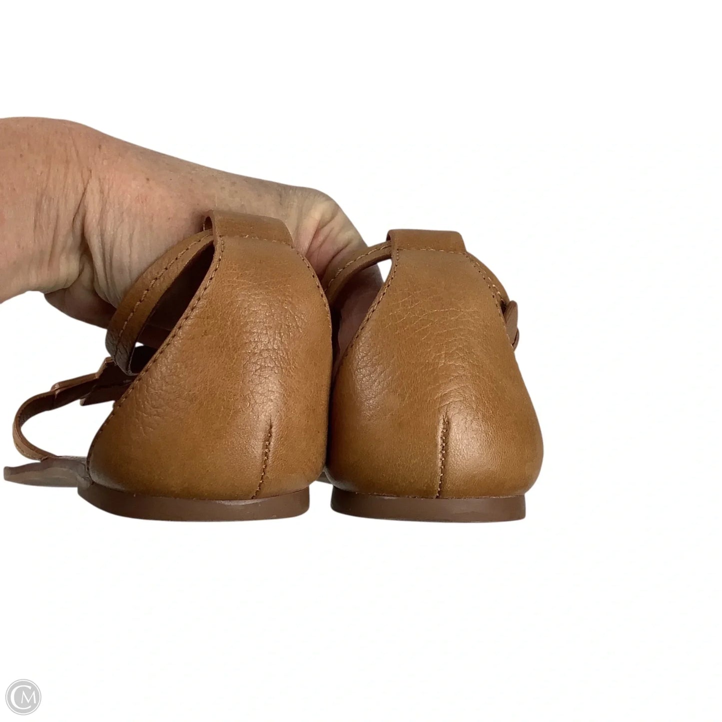 Shoes Designer By Tory Burch In Brown, Size: 10