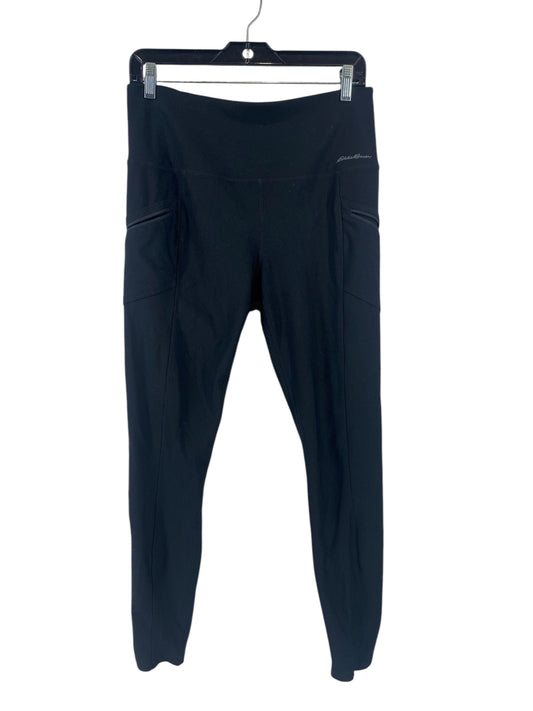 Athletic Leggings By Eddie Bauer In Black, Size: M