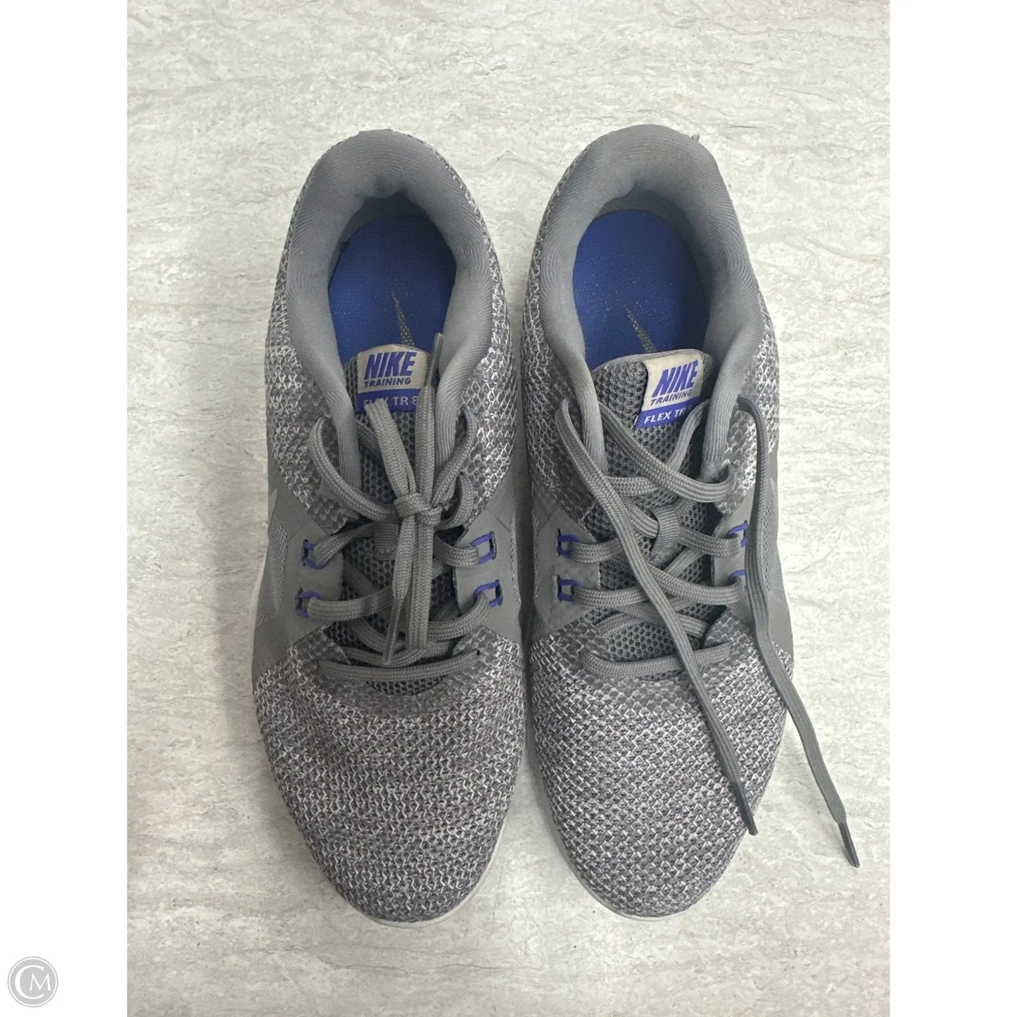 Shoes Athletic By Nike In Grey, Size: 8.5
