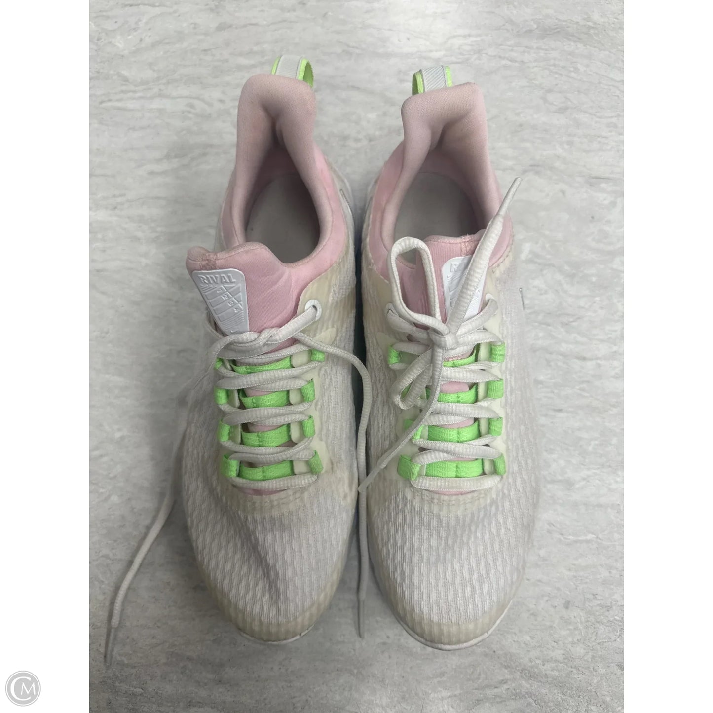 Shoes Athletic By Nike In Cream & Pink, Size: 8.5
