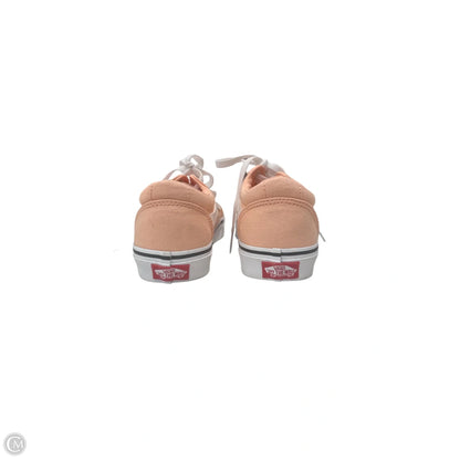 Shoes Sneakers By Vans In Peach, Size: 6