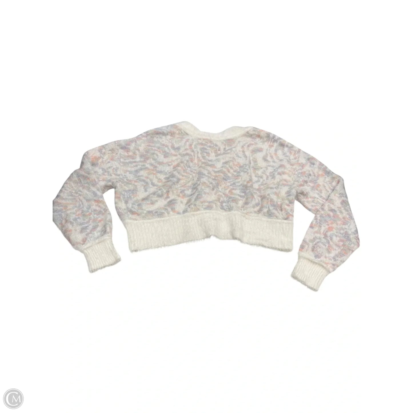 Sweater Cardigan By Arizona In Multi-colored, Size: L