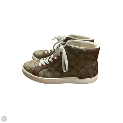 Shoes Designer By Coach In Brown, Size: 10.5