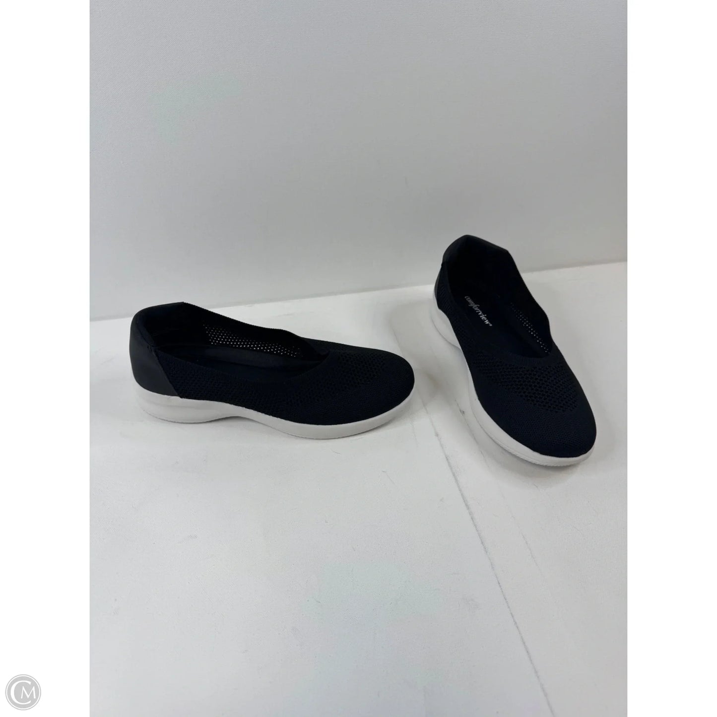 Shoes Flats By Comfortview In Black, Size: 9.5