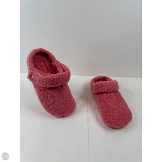 Slippers By Crocs In Pink, Size: 8