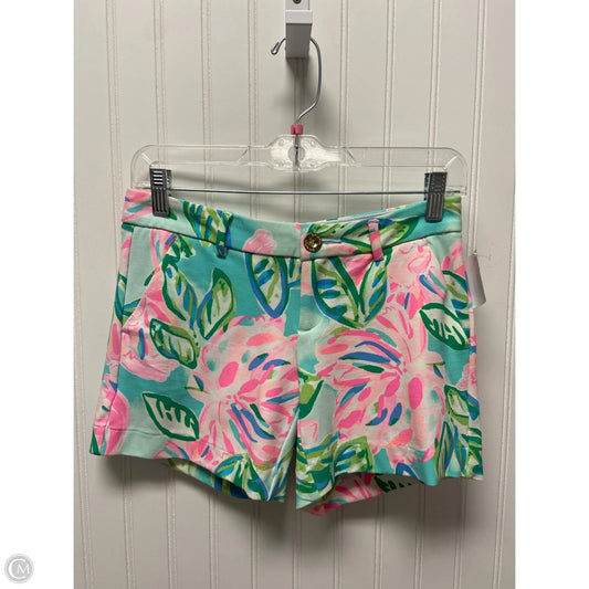 Shorts Designer By Lilly Pulitzer In Aqua, Size: 0