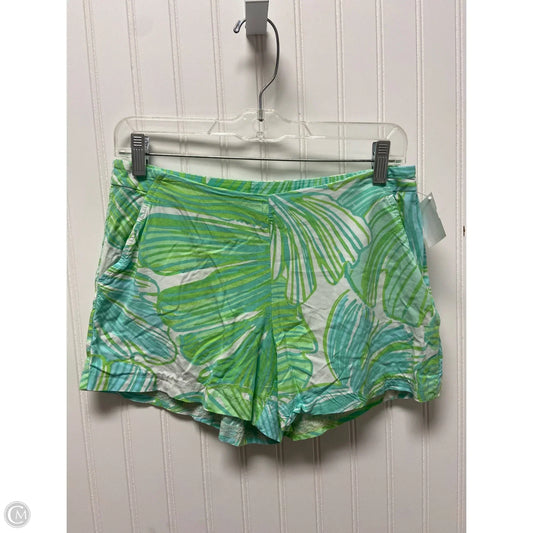Shorts Designer By Lilly Pulitzer In Green, Size: 4