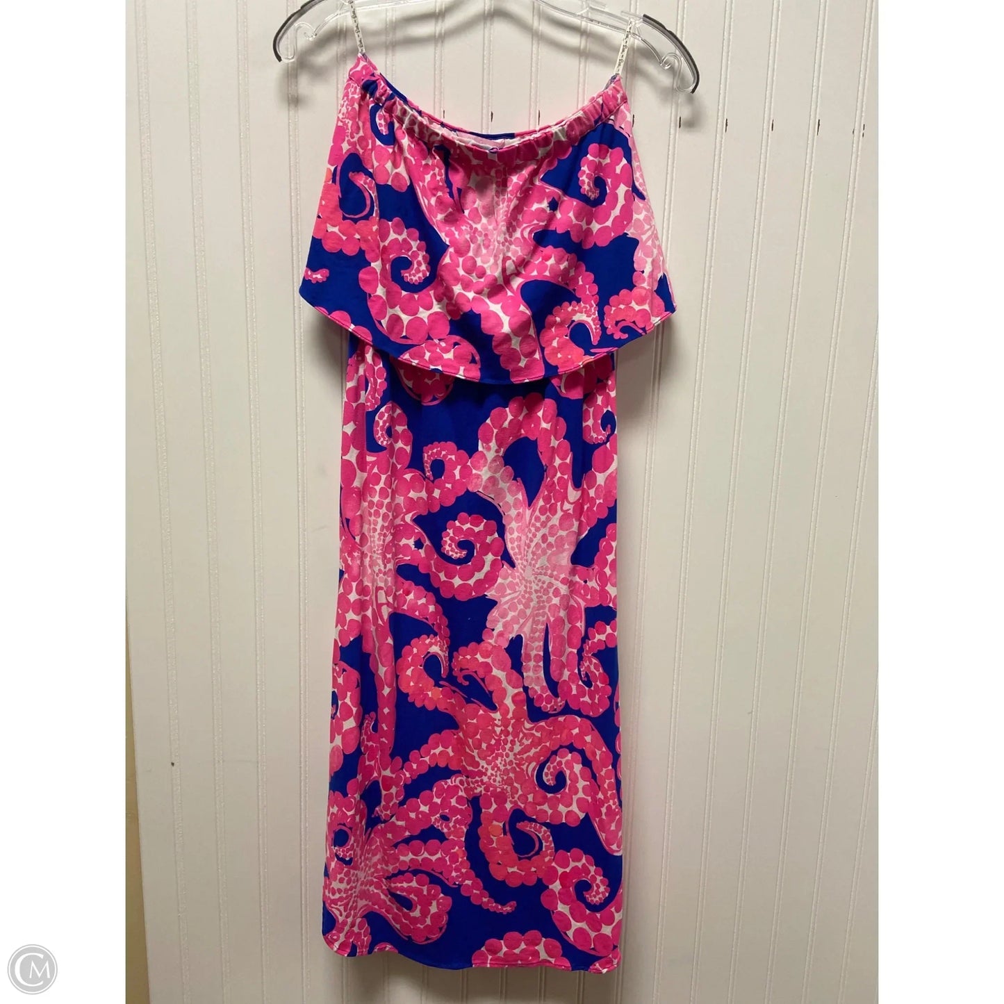 Dress Designer By Lilly Pulitzer In Blue & Pink, Size: Xs