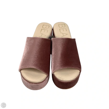 Shoes Heels Block By Matisse In Pink, Size: 8