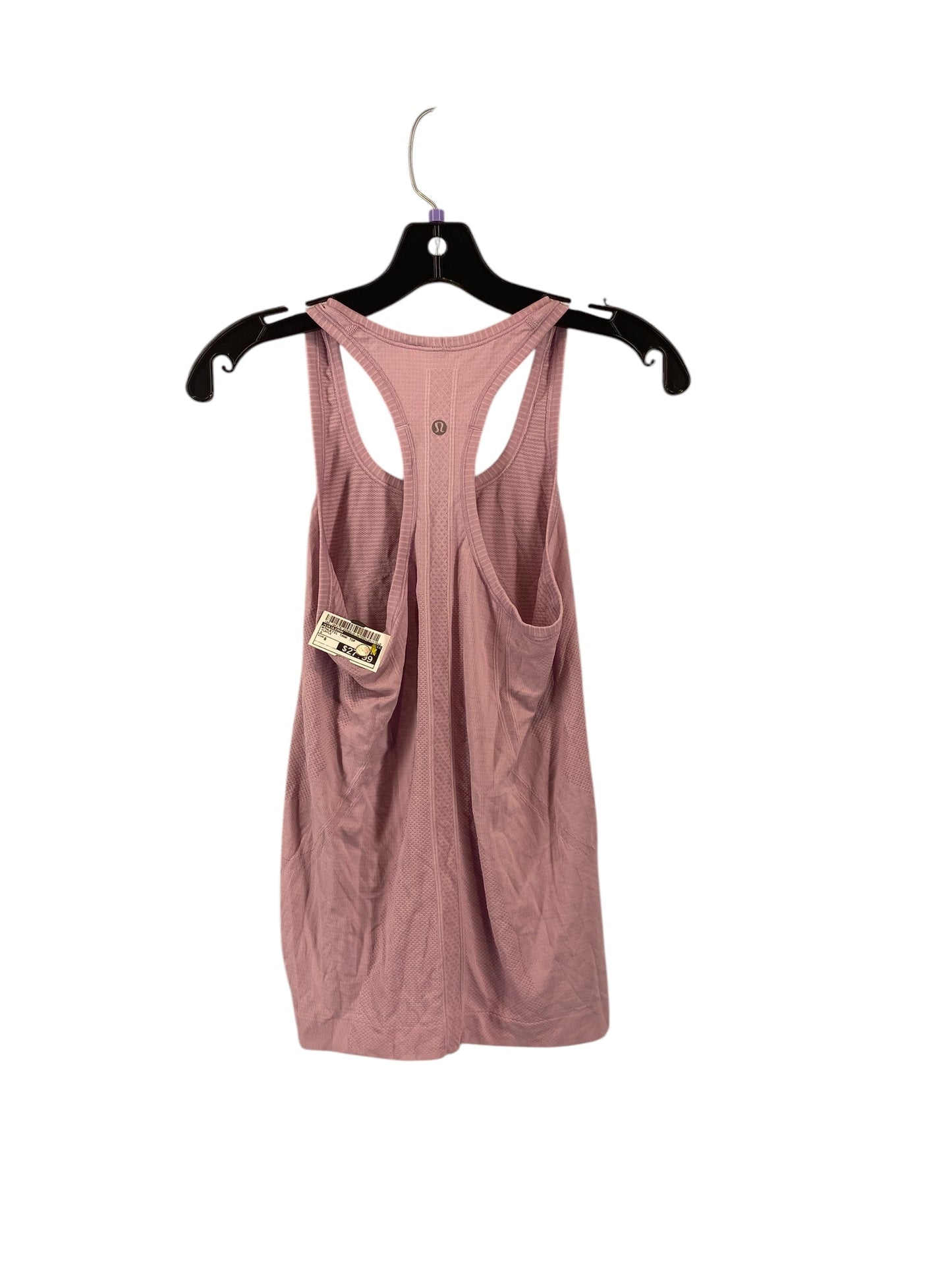 Athletic Tank Top By Lululemon In Purple, Size: 6