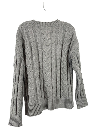 Sweater By Time And Tru In Grey, Size: L