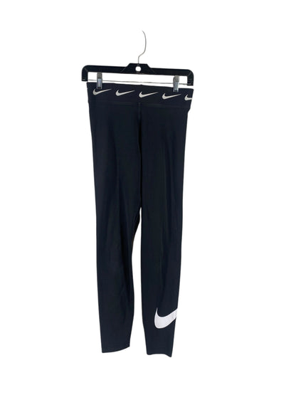 Athletic Leggings By Nike In Black, Size: M