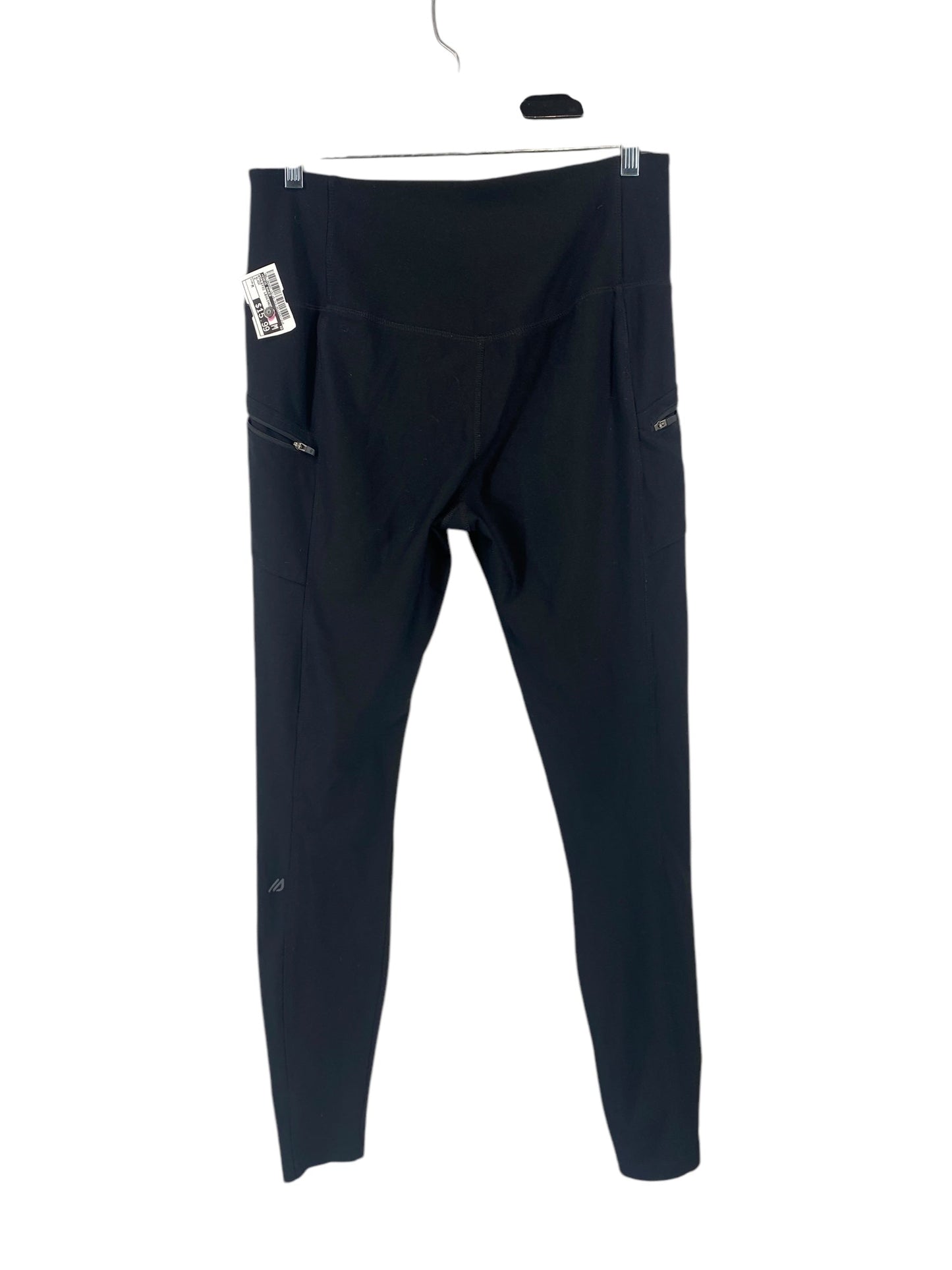 Athletic Leggings By Eddie Bauer In Black, Size: M