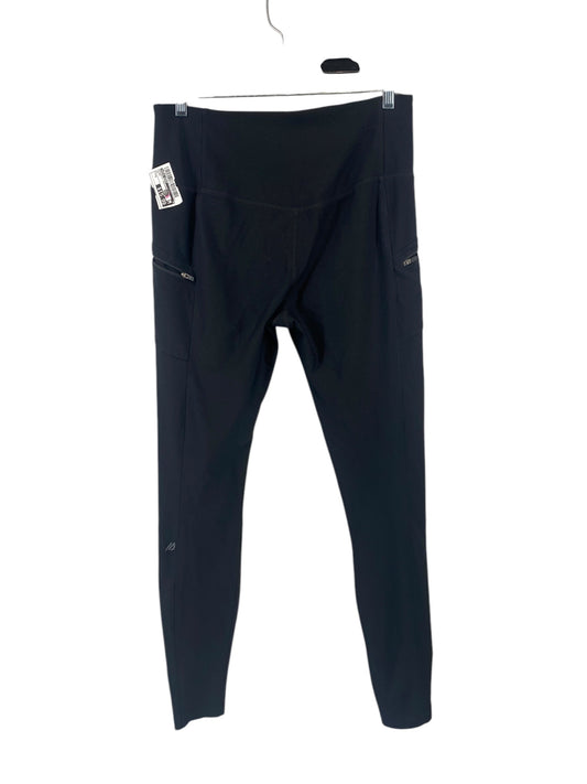 Athletic Leggings By Eddie Bauer In Black, Size: M