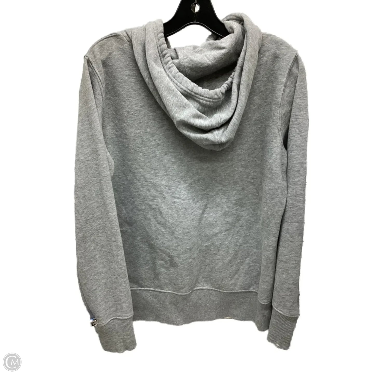Sweatshirt Hoodie By Banana Republic In Grey, Size: M