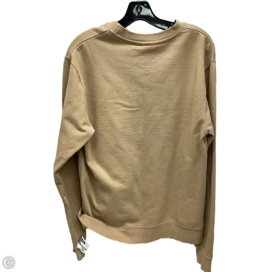 Sweater By Clothes Mentor In Tan, Size: M