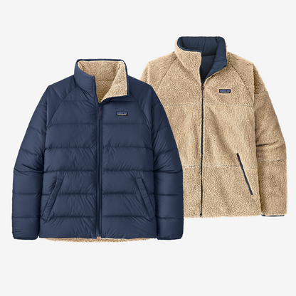 Men's Reversible Silent Down Fleece Jacket