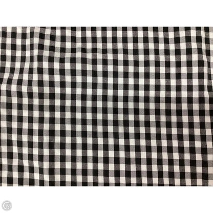 Top Long Sleeve By Melloday In Black & White, Size: M