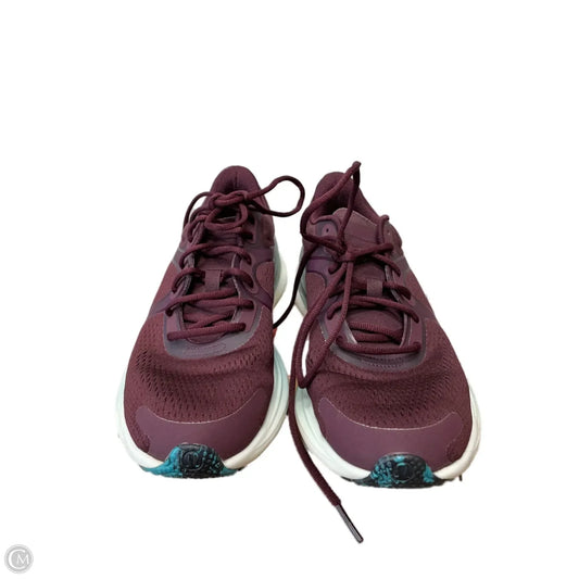 Shoes Athletic By Lululemon In Maroon, Size: 7.5