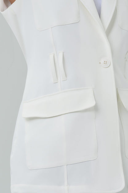 Alyssa Belted Utility Vest