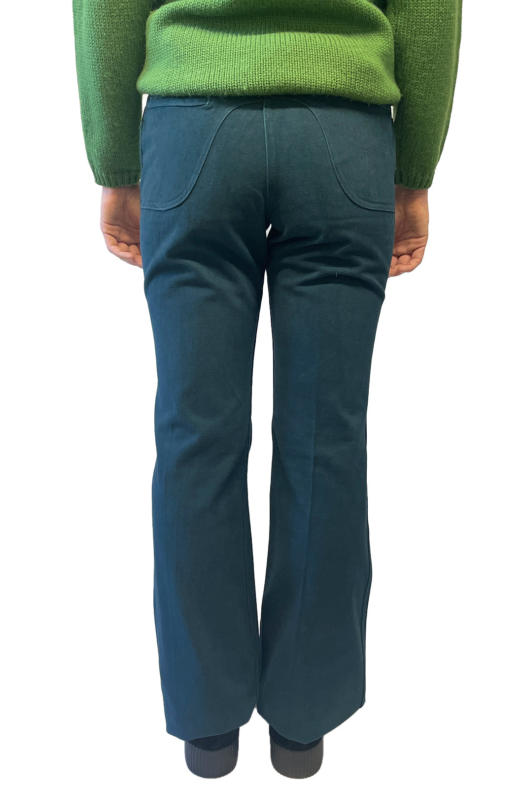 Vintage Seventies Lee Teal Flare Pants